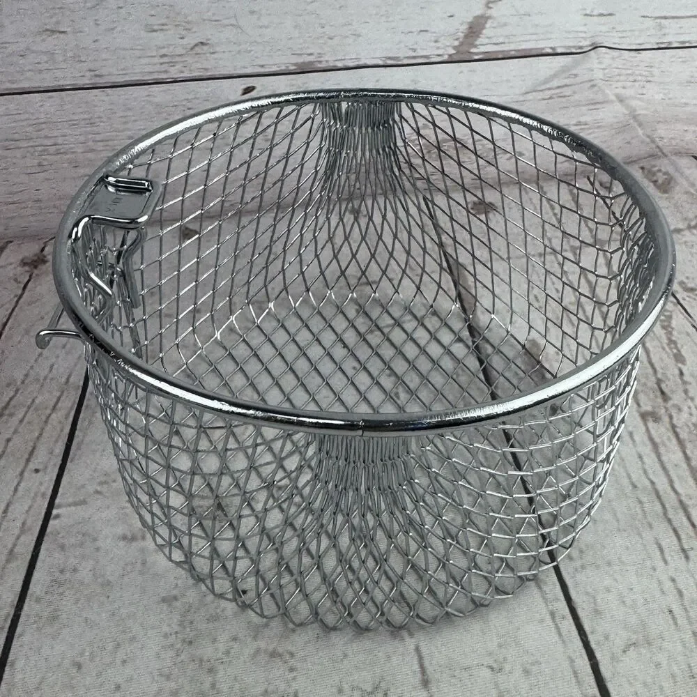Mainstays Small Deep Fryer Replacement Basket Wire Mesh 7 Inch